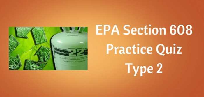 Epa certification practice test free