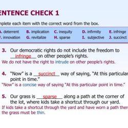 Chapter 13 sentence check 2 answer key