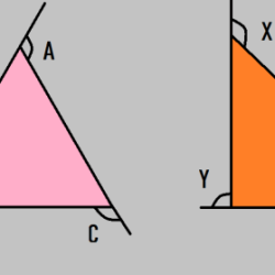 Interior angles of triangles solve and color