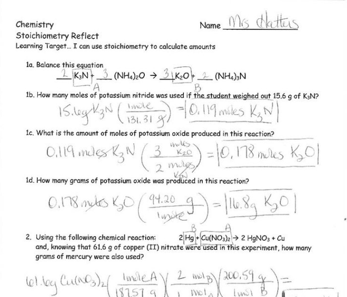 Empirical/molecular formula practice worksheet answer key