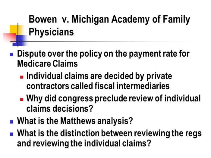 Bowen v. michigan academy of family physicians